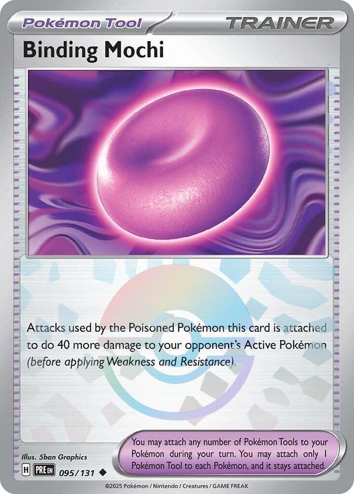 Binding Mochi (095/131) (Poke Ball Pattern) [Scarlet & Violet: Prismatic Evolutions] | Total Play