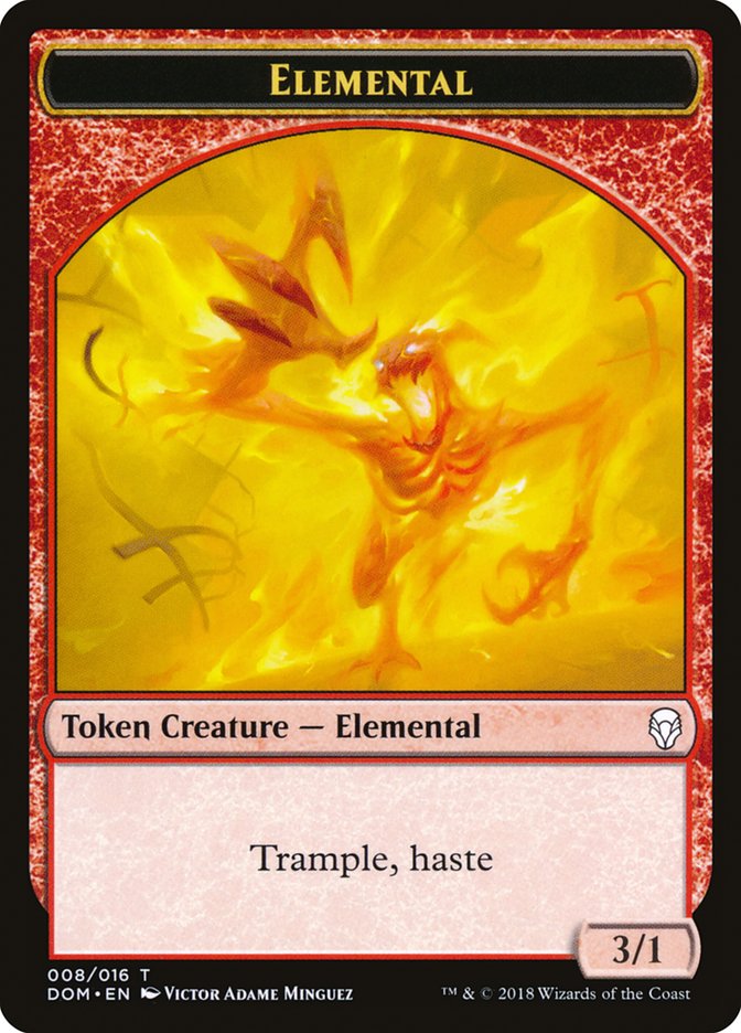 Elemental Token [Dominaria Tokens] | Total Play