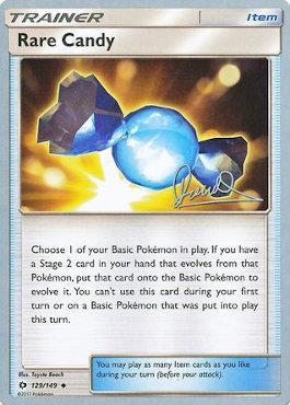 Rare Candy (129/149) (Infinite Force - Diego Cassiraga) [World Championships 2017] | Total Play