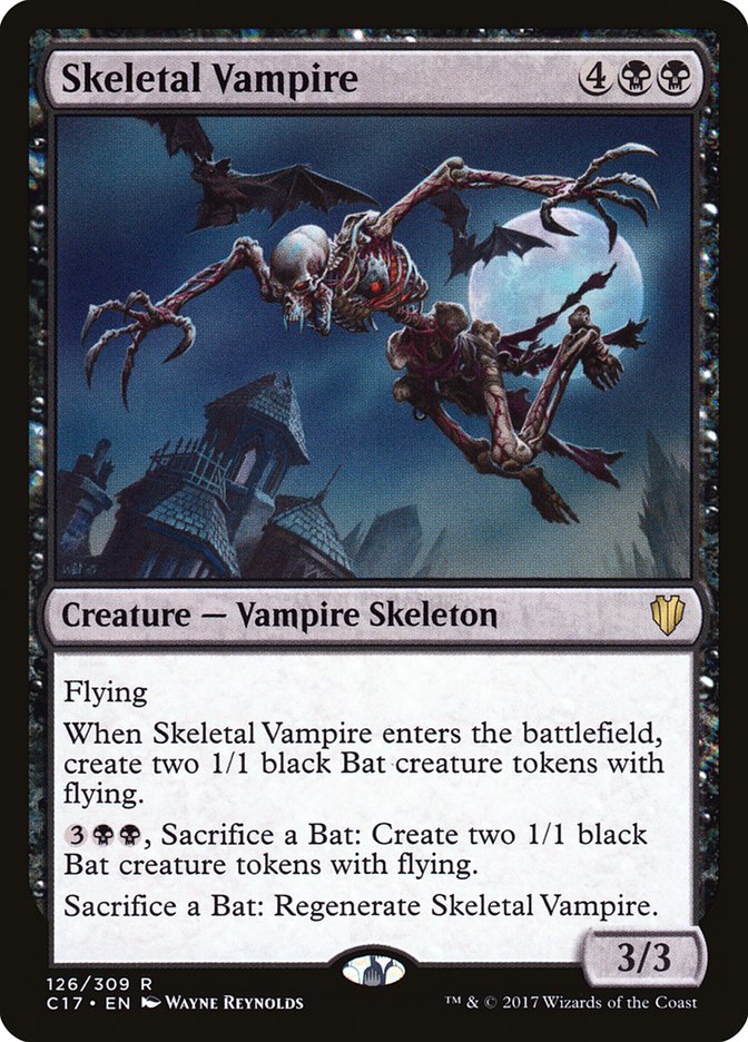 Skeletal Vampire [Commander 2017] | Total Play