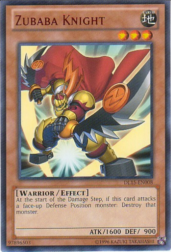 Zubaba Knight (Red) [DL15-EN008] Rare | Total Play