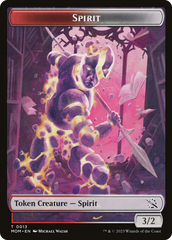 Monk // Spirit (13) Double-Sided Token [March of the Machine Tokens] | Total Play