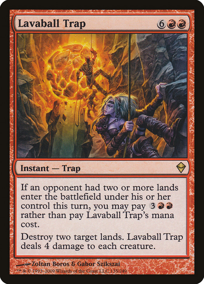 Lavaball Trap [Zendikar] | Total Play