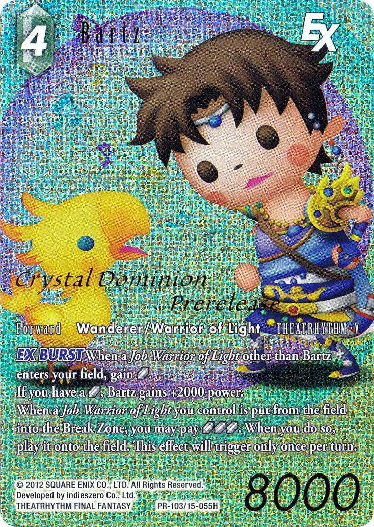 Bartz EX [Crystal Dominion Promo Cards] | Total Play