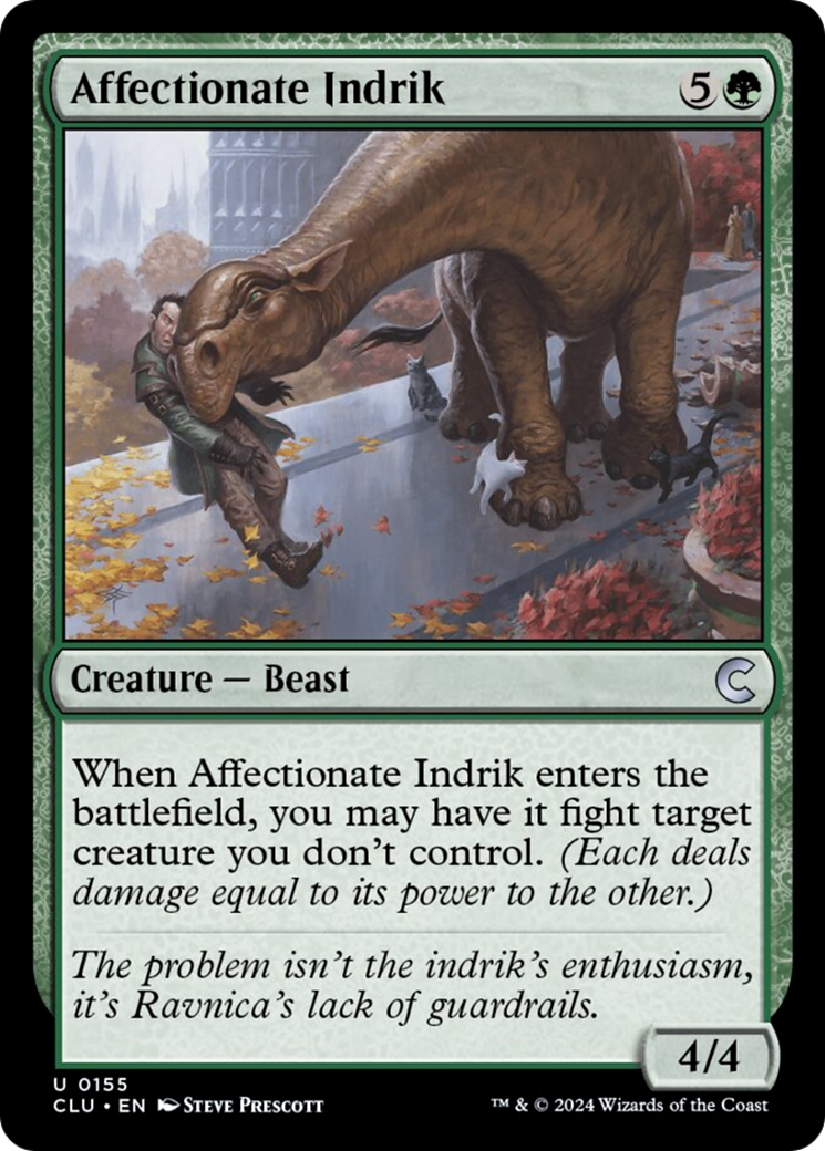 Affectionate Indrik [Ravnica: Clue Edition] | Total Play