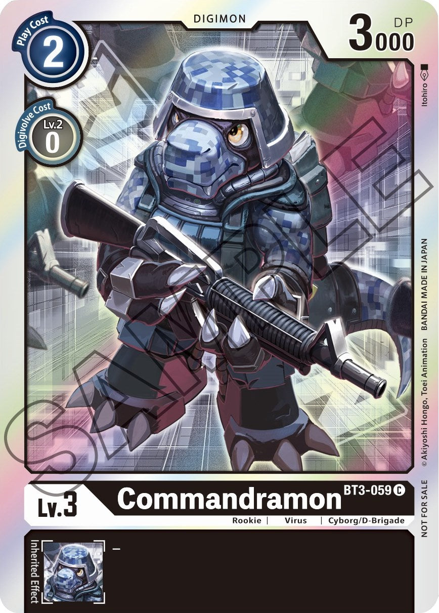Commandramon [BT3-059] (Event Pack 1) [Release Special Booster Promos] | Total Play