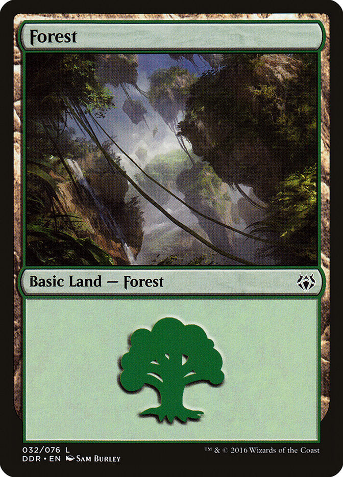 Forest (32) [Duel Decks: Nissa vs. Ob Nixilis] | Total Play
