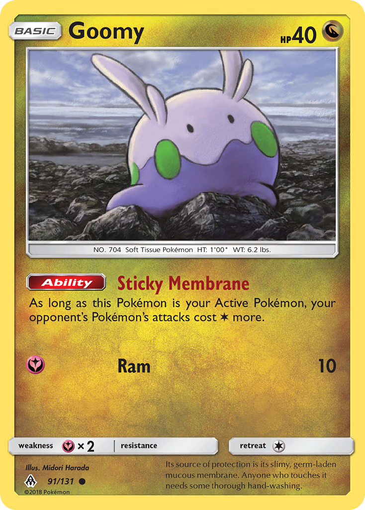 Goomy (91/131) [Sun & Moon: Forbidden Light] | Total Play