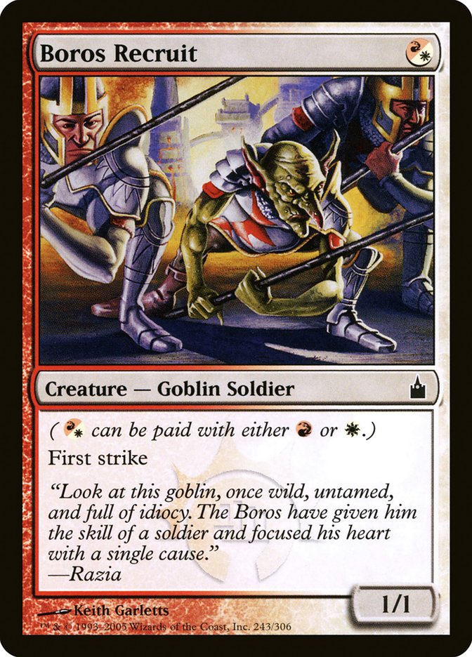 Boros Recruit [Ravnica: City of Guilds] | Total Play