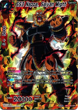 SS3 Nappa, Saiyan Might (BT7-125) [Revision Pack 2020] | Total Play