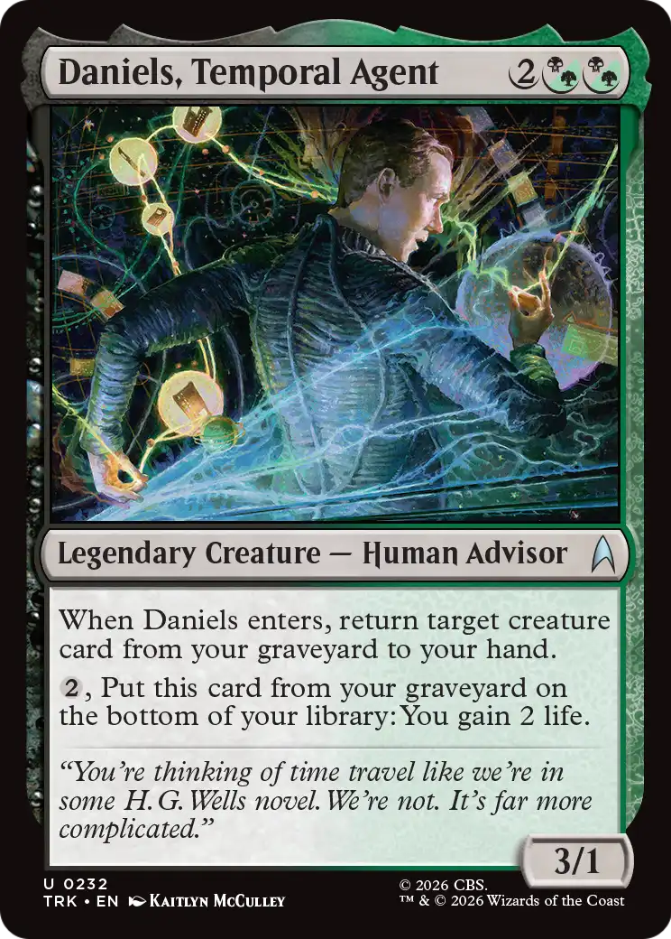 Daniels, Temporal Agent [Star Trek] | Total Play