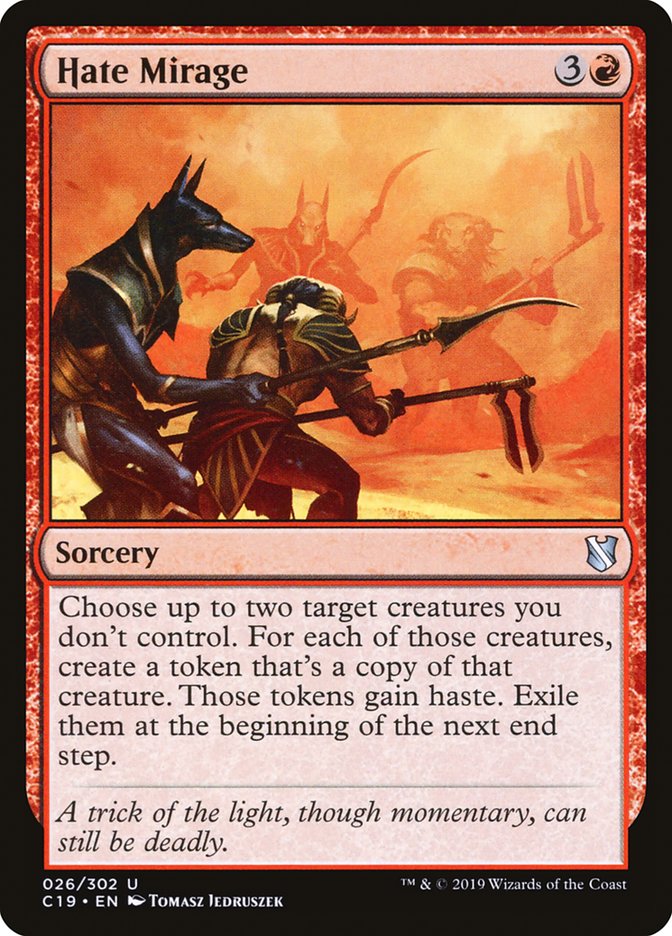 Hate Mirage [Commander 2019] | Total Play