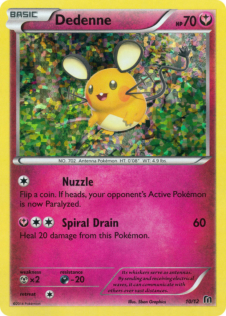 Dedenne (10/12) [McDonald's Promos: 2016 Collection] | Total Play