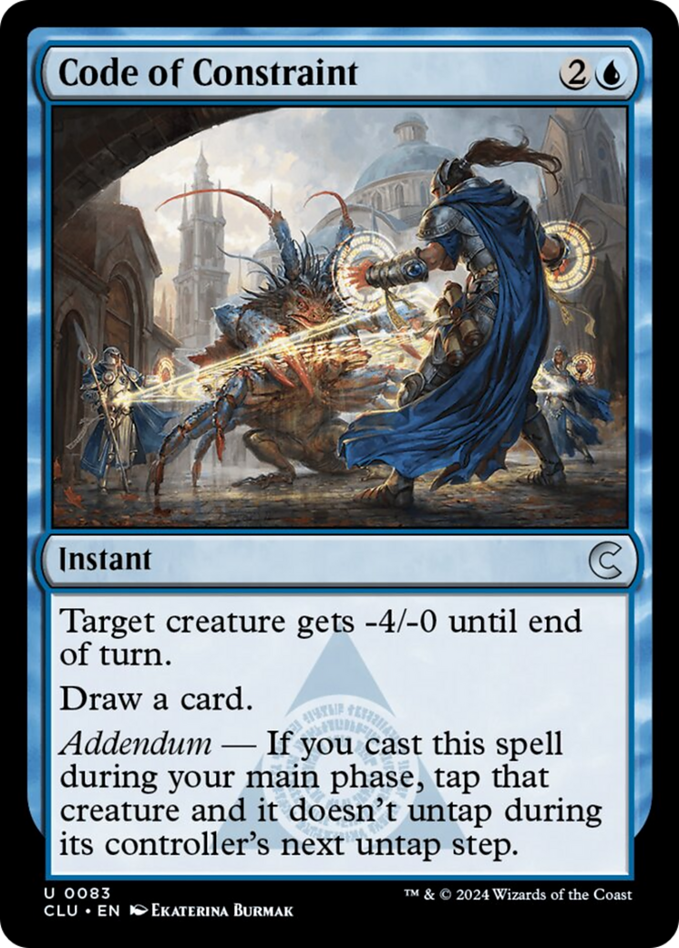 Code of Constraint [Ravnica: Clue Edition] | Total Play