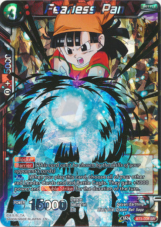 Fearless Pan (Shatterfoil) (BT3-008) [Dragon Brawl] | Total Play