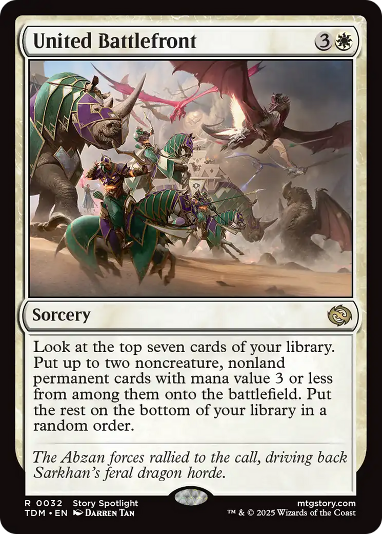 United Battlefront [Tarkir: Dragonstorm] | Total Play