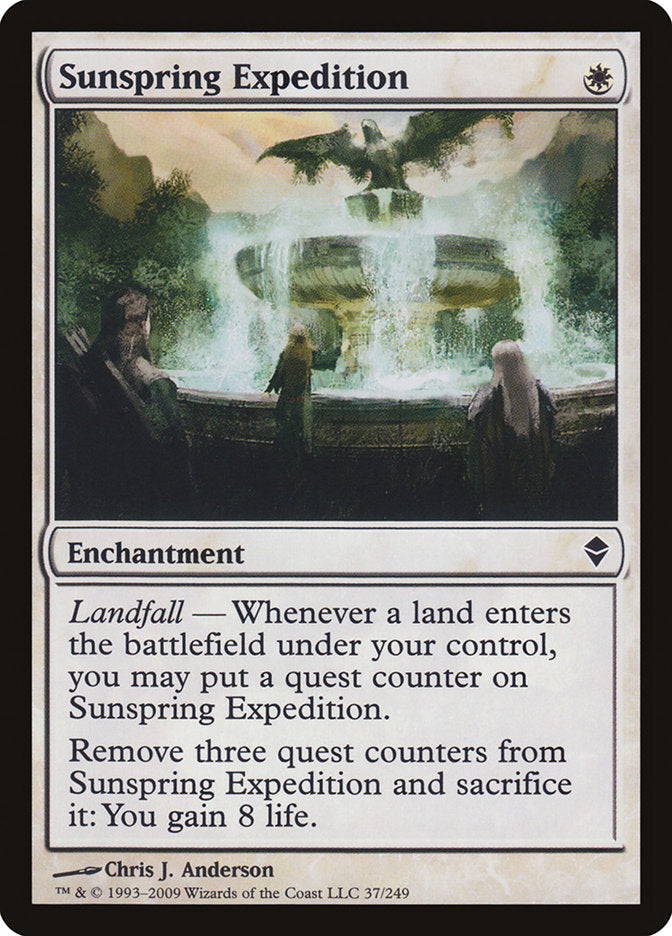 Sunspring Expedition [Zendikar] | Total Play