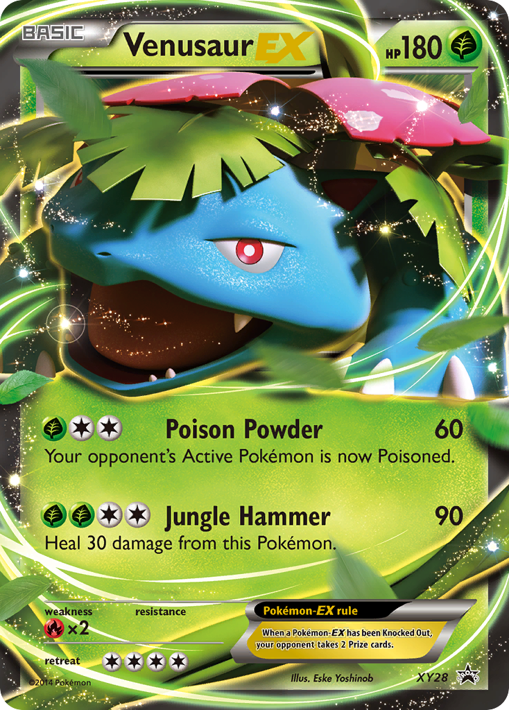 Venusaur EX (XY28) [XY: Black Star Promos] | Total Play