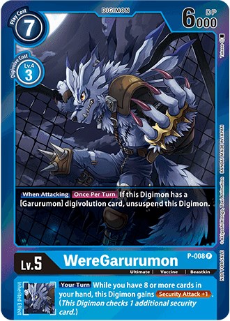 WereGarurumon [P-008] (Gift Box 2022) [Promotional Cards] | Total Play