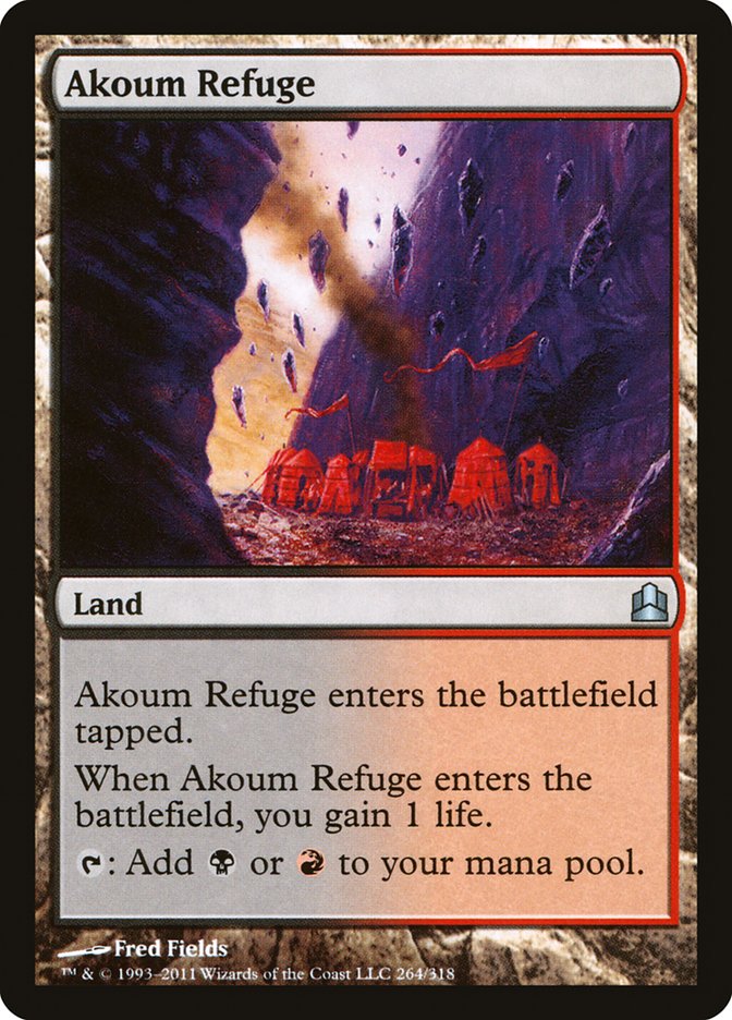 Akoum Refuge [Commander 2011] | Total Play