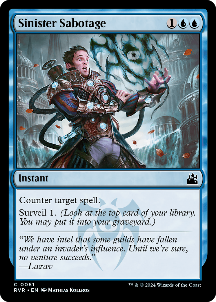 Sinister Sabotage [Ravnica Remastered] | Total Play