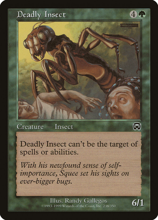 Deadly Insect [Mercadian Masques] | Total Play