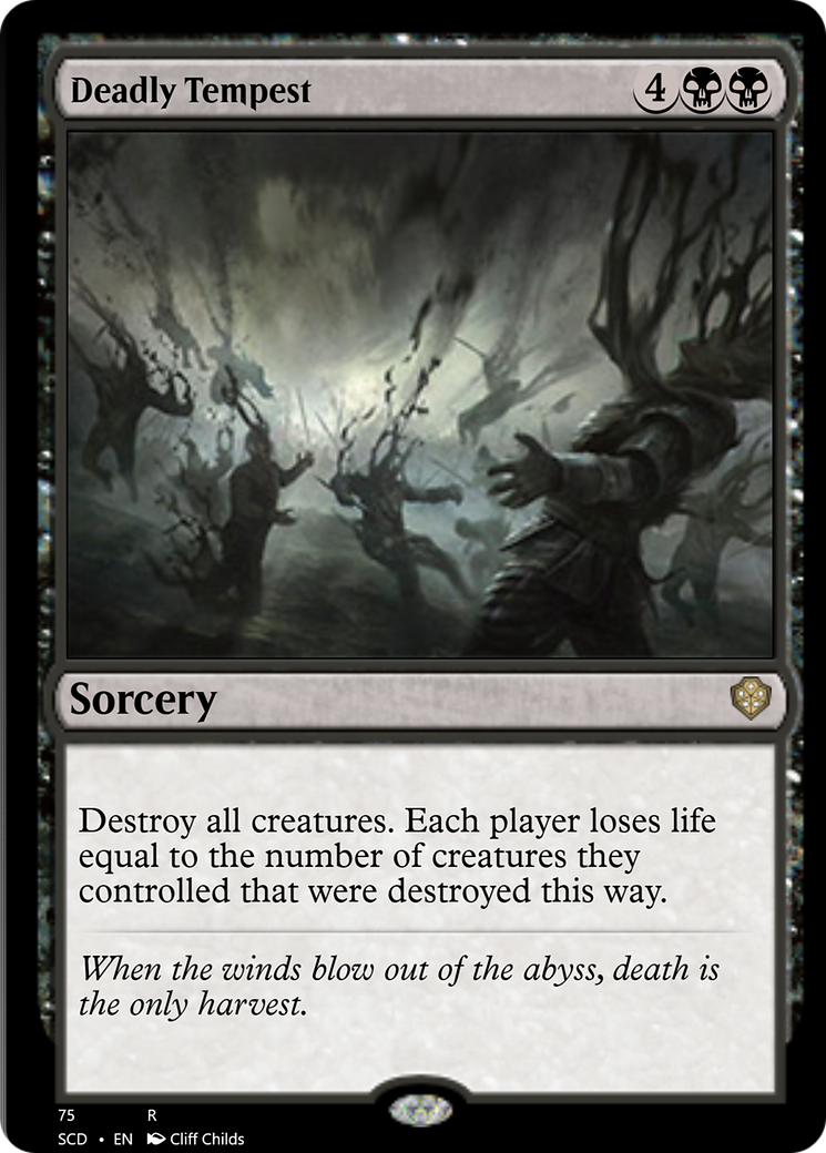 Deadly Tempest [Starter Commander Decks] | Total Play
