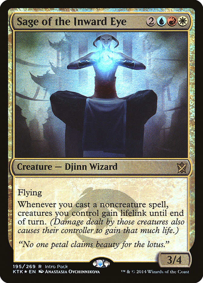 Sage of the Inward Eye (Intro Pack) [Khans of Tarkir Promos] | Total Play