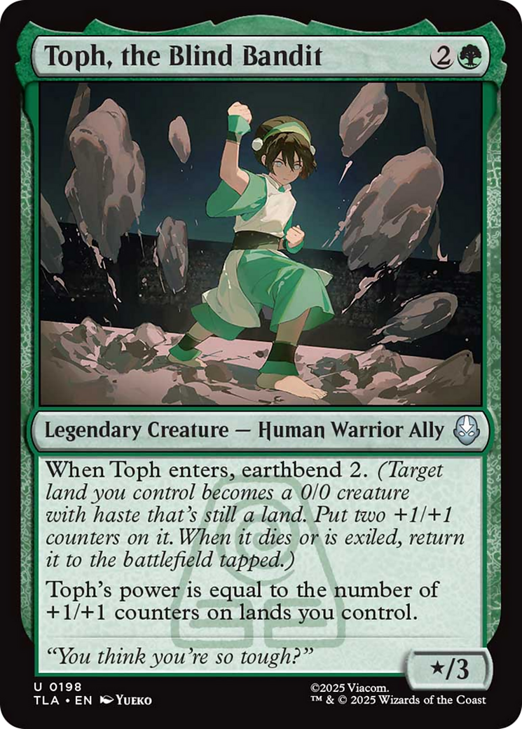 Toph, the Blind Bandit [Avatar: The Last Airbender] | Total Play