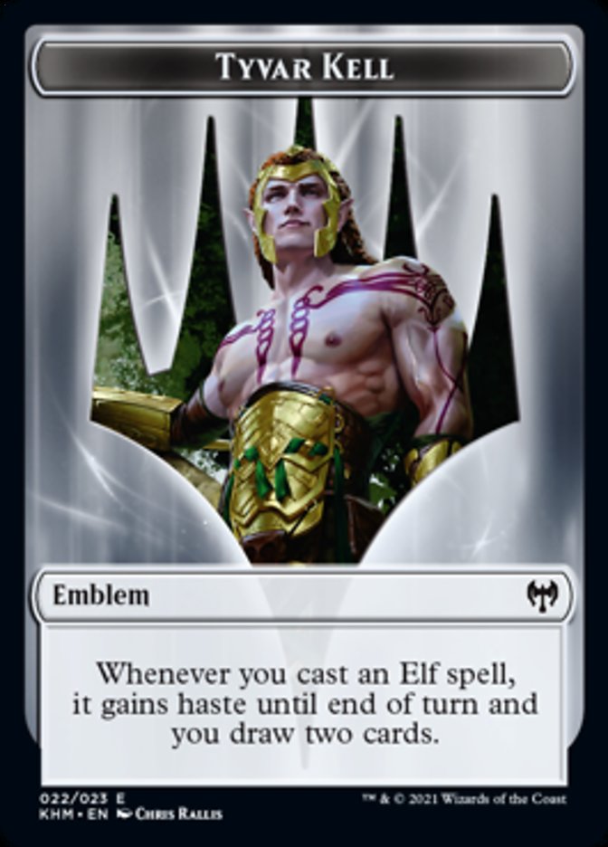 Tyvar Kell Emblem [Kaldheim Tokens] | Total Play