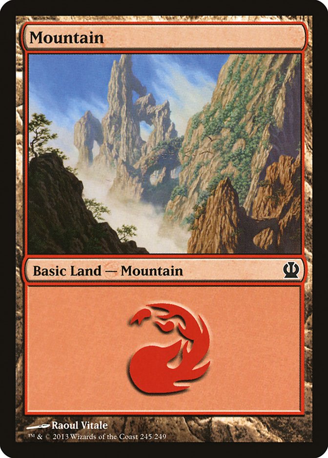 Mountain (245) [Theros] | Total Play