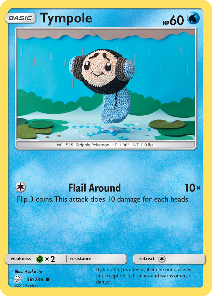 Tympole (58/236) [Sun & Moon: Cosmic Eclipse] | Total Play