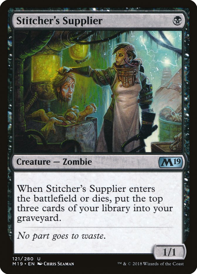 Stitcher's Supplier [Core Set 2019] | Total Play
