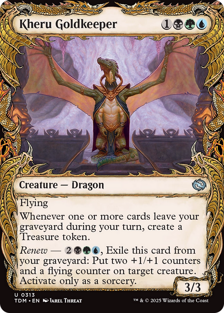 Kheru Goldkeeper (Showcase) [Tarkir: Dragonstorm] | Total Play
