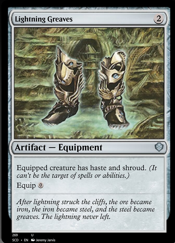 Lightning Greaves [Starter Commander Decks] | Total Play