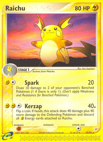 Raichu (13/95) [EX: Team Magma vs Team Aqua] | Total Play