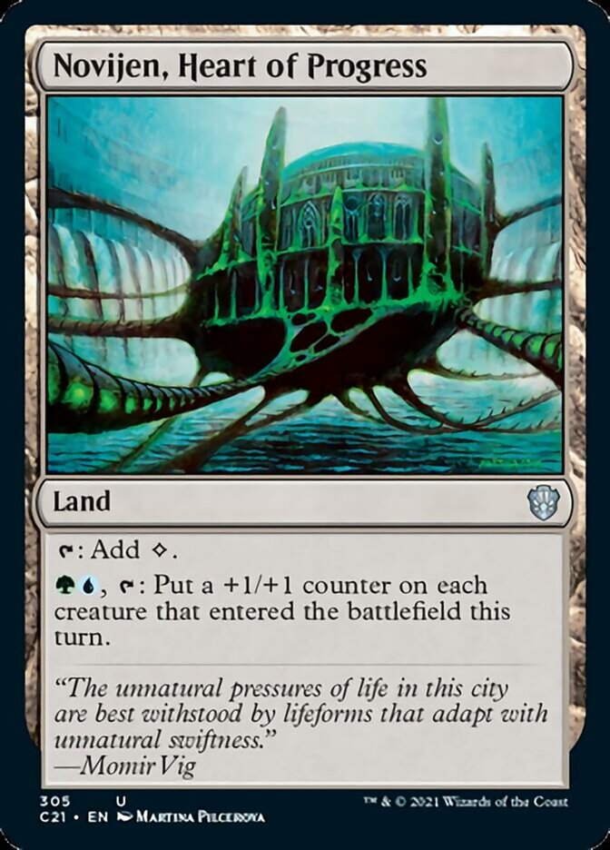 Novijen, Heart of Progress [Commander 2021] | Total Play