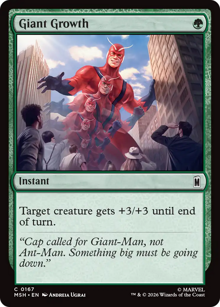 Giant Growth [Marvel Super Heroes] | Total Play