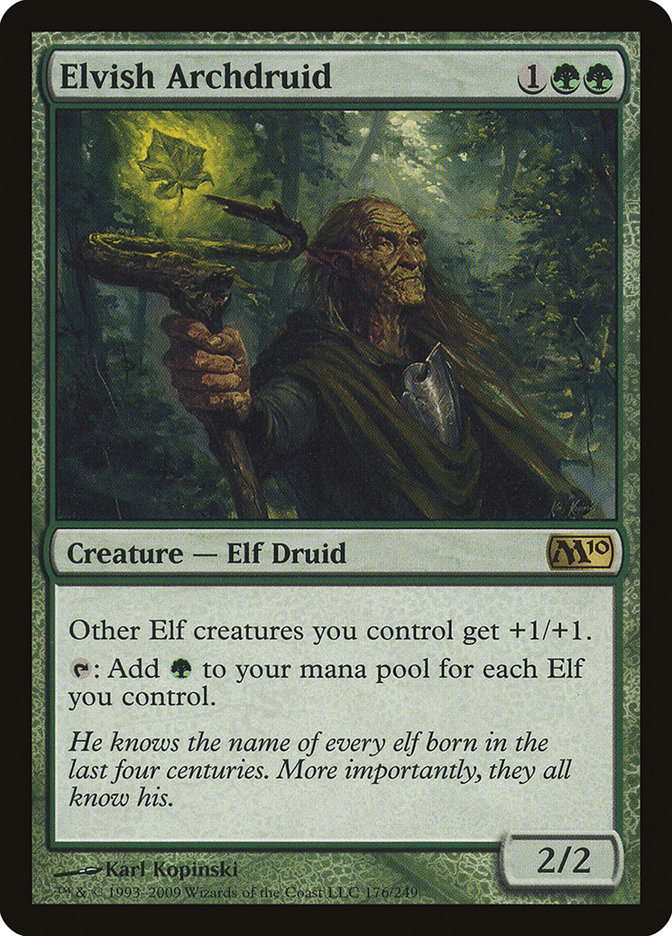 Elvish Archdruid [Magic 2010] | Total Play