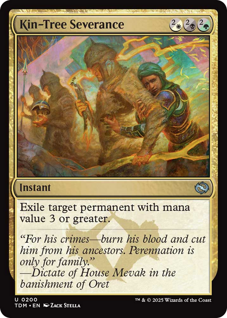 Kin-Tree Severance [Tarkir: Dragonstorm] | Total Play