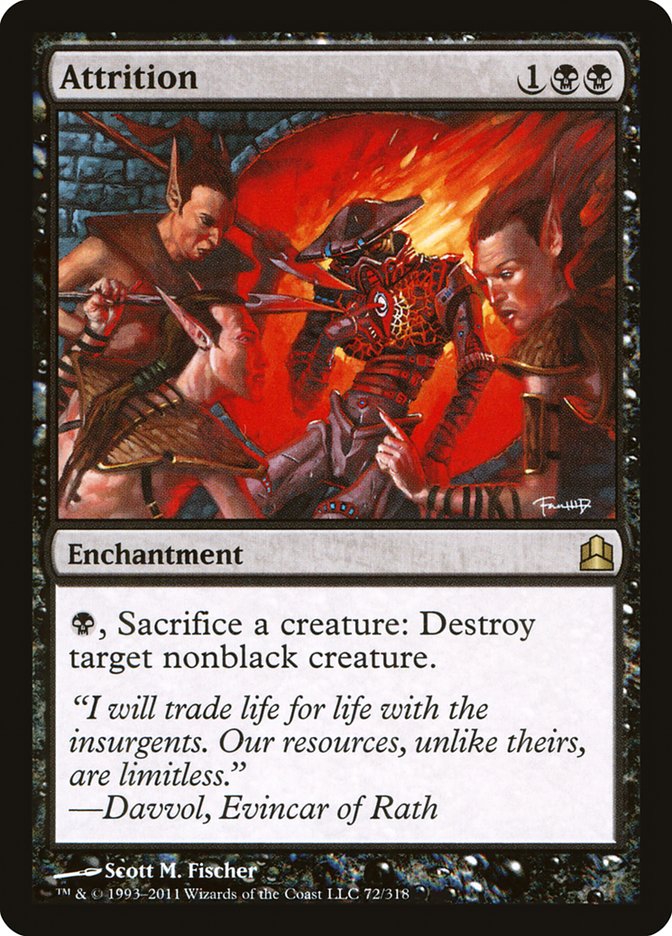 Attrition [Commander 2011] | Total Play