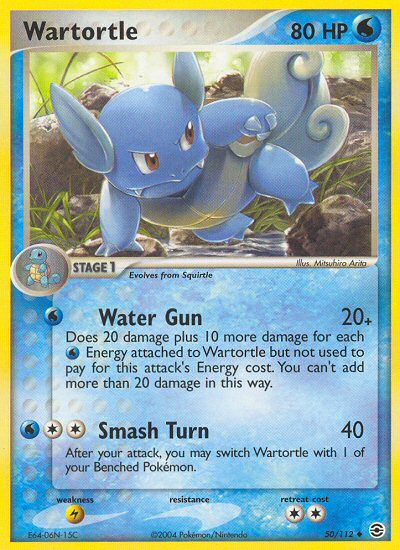 Wartortle (50/112) [EX: FireRed & LeafGreen] | Total Play