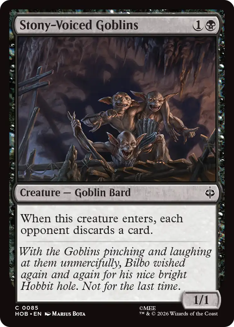 Stony-Voiced Goblins [The Hobbit] | Total Play