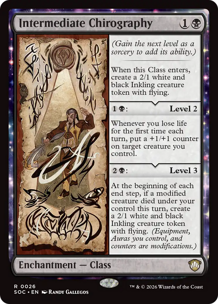 Intermediate Chirography [Secrets of Strixhaven Commander] | Total Play