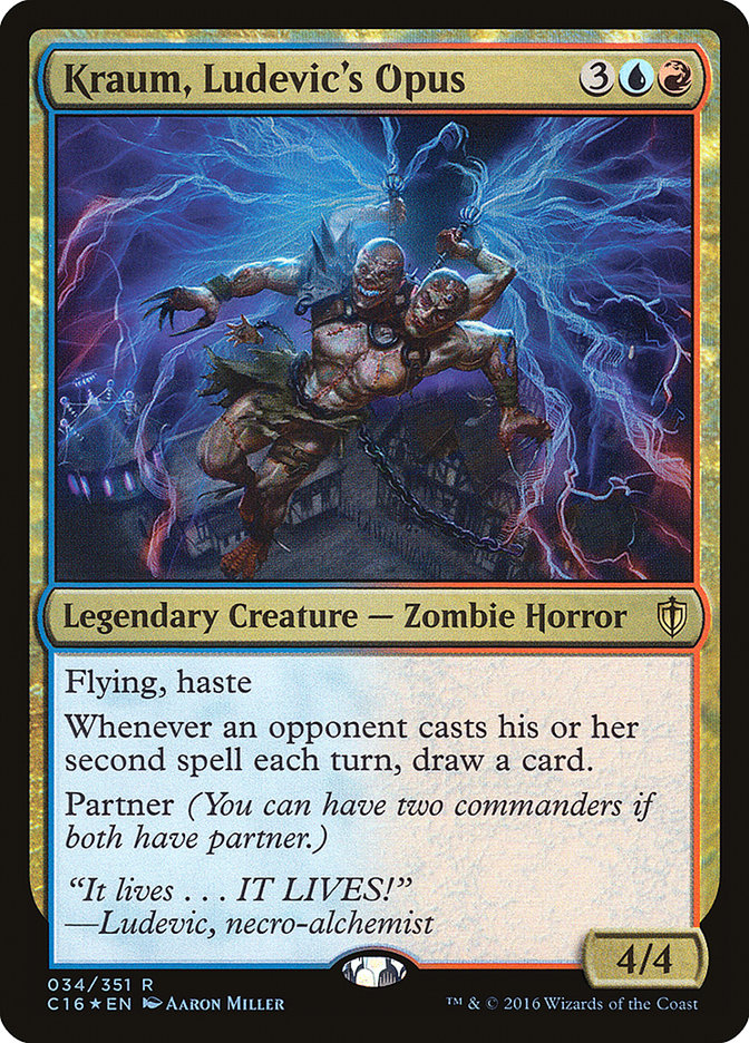 Kraum, Ludevic's Opus [Commander 2016] | Total Play