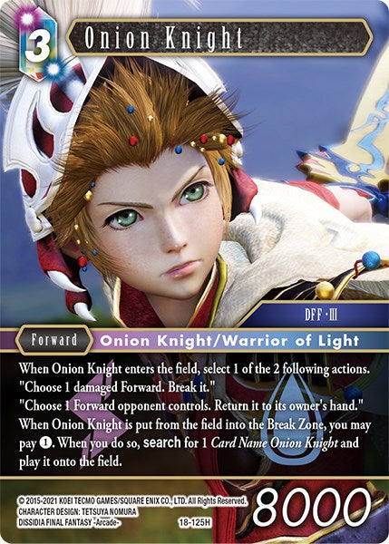 Onion Knight [Resurgence of Power] | Total Play