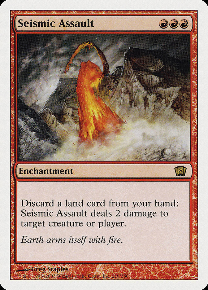 Seismic Assault [Eighth Edition] | Total Play