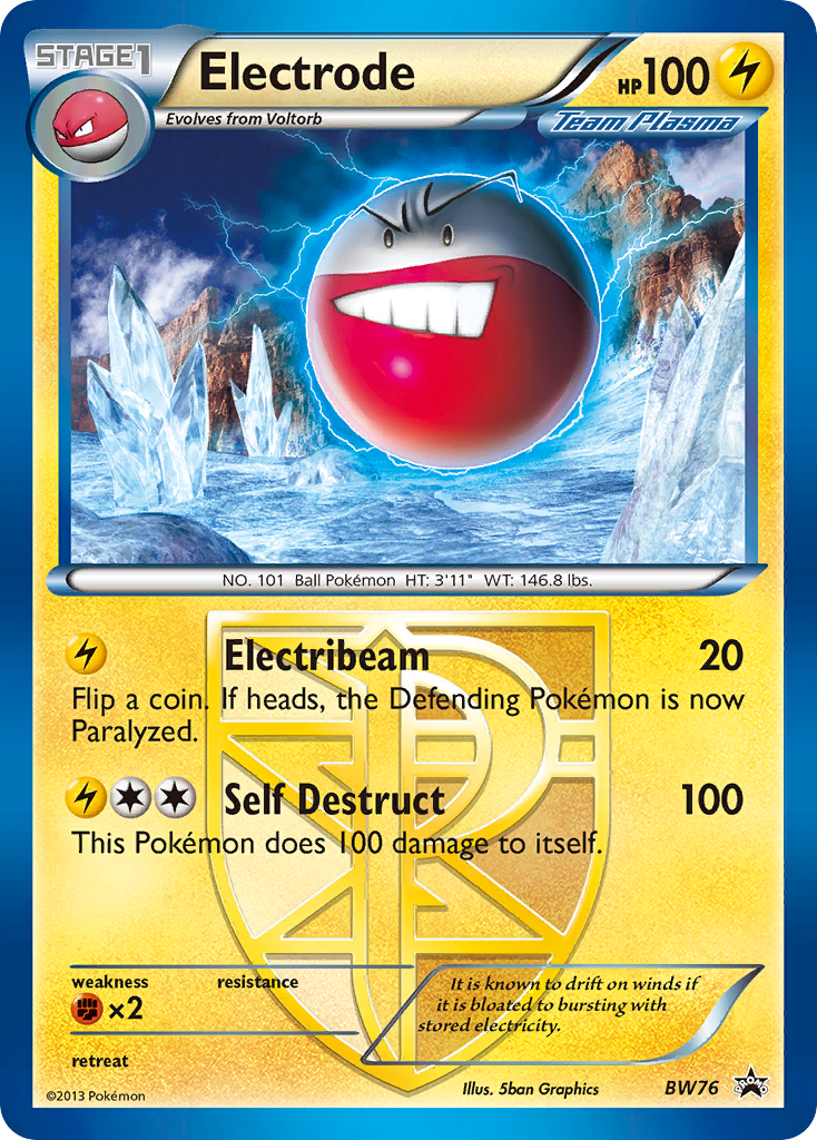 Electrode (BW76) [Black & White: Black Star Promos] | Total Play