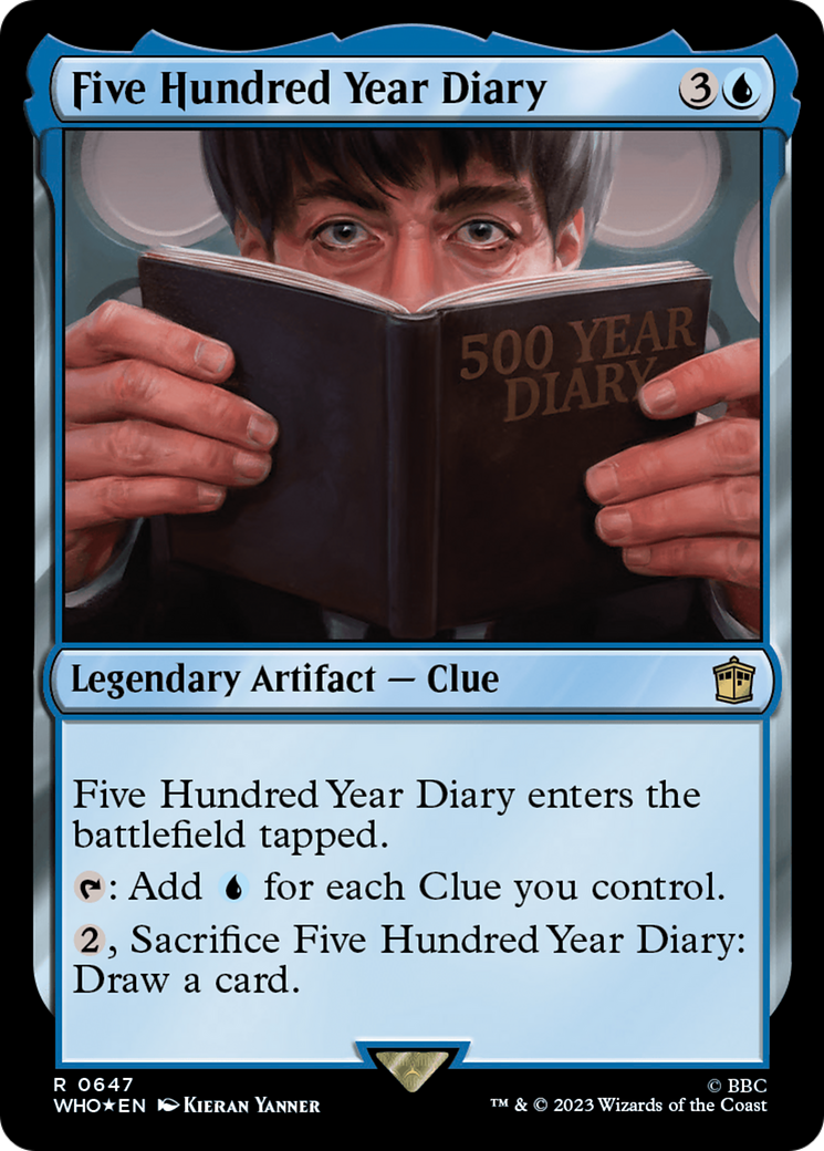 Five Hundred Year Diary (Surge Foil) [Doctor Who] | Total Play