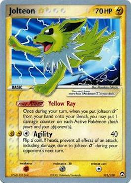 Jolteon Star (101/108) (Legendary Ascent - Tom Roos) [World Championships 2007] | Total Play